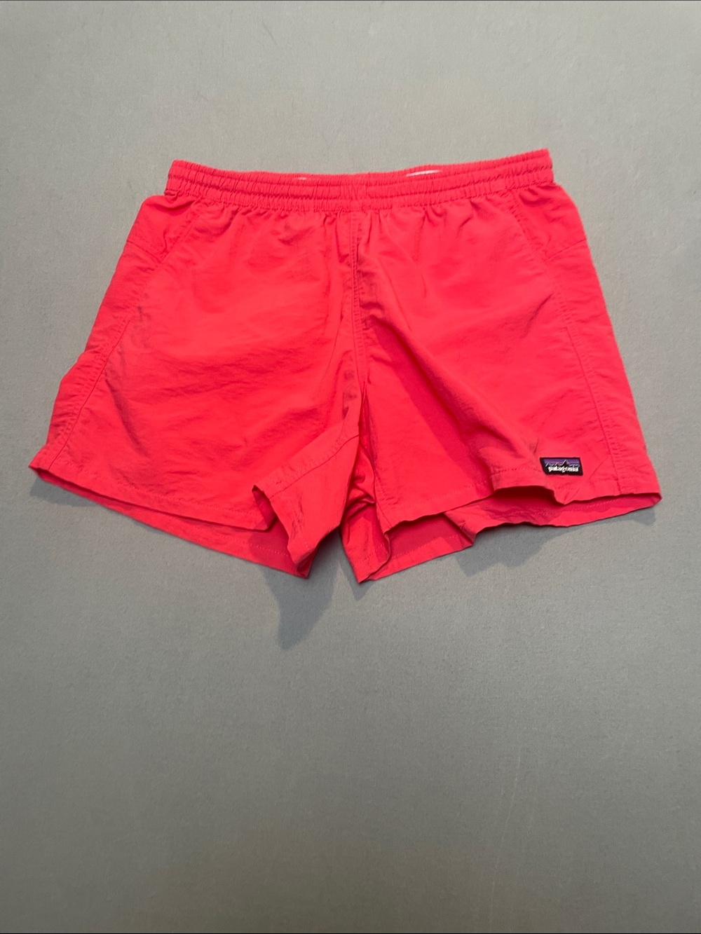 Patagonia Women's Barely Baggies Bright Pink Athletic Shorts Size Small